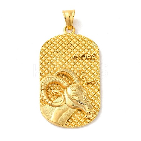 316L Surgical Stainless Steel Big Pendants STAS-B059-01G-03-1