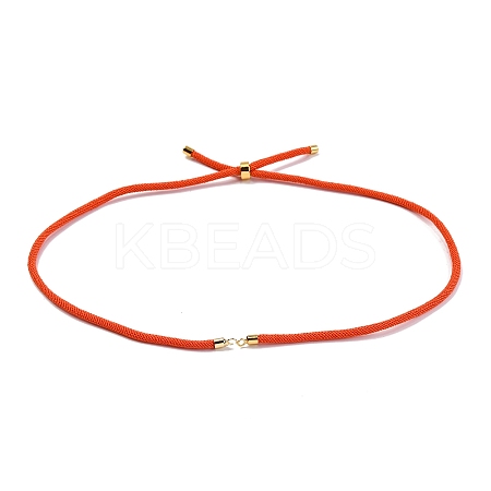 Nylon Cords Necklace Making AJEW-P116-03G-17-1