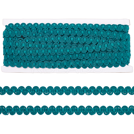 10M Polyester Braided Ribbons SRIB-WH0011-209B-1
