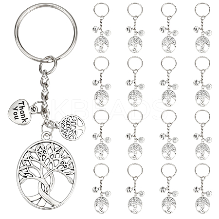 20Pcs Alloy Keychain KEYC-PH01578-1