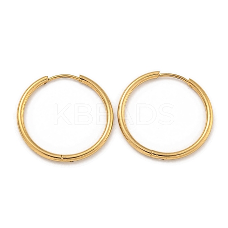 PVD Vacuum Plating 304 Stainless Steel Huggie Hoop Earrings for Women EJEW-F280-07D-G-1