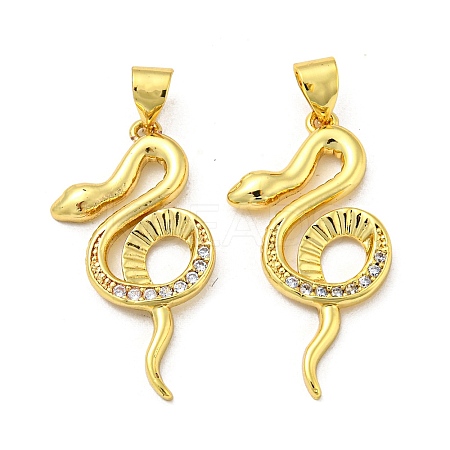 Real 18K Gold Plated Brass Pendants KK-L209-019G-1