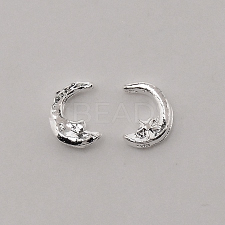 Alloy Cabochons MRMJ-WH0012-09-1