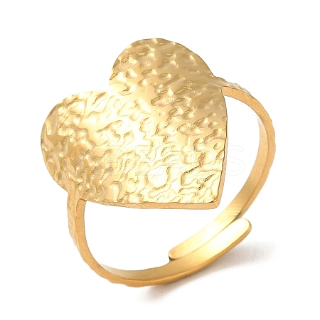304 Stainless Steel Finger Rings X-AJEW-Z009-03A-G-1
