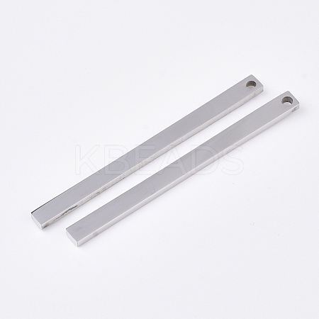 Tarnish Resistant 201 Stainless Steel Pendants STAS-T052-07P-1