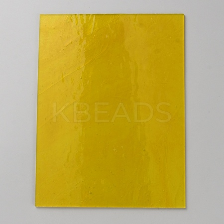 Rectangle Glass Brick Cabochons DIY-WH0170-38B-1