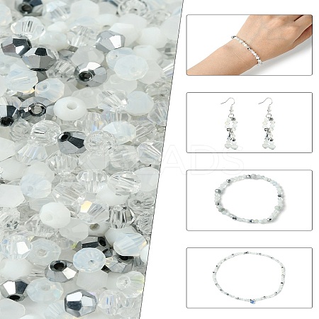 Mixed Styles Glass Beads GLAA-YWC0003-01A-1