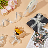 Happy Birthday Polyester Ribbons SRIB-WH0011-341A-4