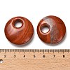 Natural Red Agate Pendants G-H073-05F-3