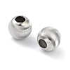 Anti-Tarnish Rhodium Plated 925 Sterling Silver Beads STER-K173-01C-P-2