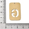 304 Stainless Steel Pendants STAS-D200-01G-G-3