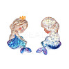 Transparent Resin Cabochons CRES-N018-054-1