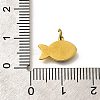 304 Stainless Steel Enamel Charms STAS-R153-07G-02-3