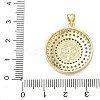Brass Micro Pave Cubic Zirconia Pendants KK-H539-17B-01-3