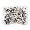 32Pcs 8 Style Tibetan Style Alloy Pendants TIBEP-FP0001-08-2