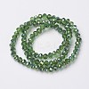 Electroplate Transparent Glass Beads Strands LS-EGLA-A034-T4mm-S10-2