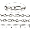 304 Stainless Steel Figaro Chains CHS-A016-19P-A-2