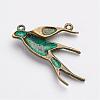 Tibetan Style Alloy Pendants PALLOY-F187-13ABG-2