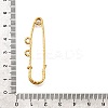 304 Stainless Steel Safety Pins Brooch Findings STAS-K252-11A-G-3