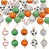 32Pcs 2 Style Natural Wood Pendants & Connector Charms FIND-CA0005-91-1
