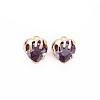 Brass Pave Cubic Zirconia Charms KK-N232-302A-02-1