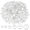 240Pcs 6 Styles Brass Beads KK-ME0001-69S-1