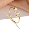 304 Stainless Steel Cuff Rings for Women RJEW-D285-01G-N-3