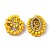 Glass Woven Pendants FIND-T039-03C-2