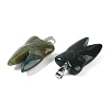 Natural Indian Agate Pendants G-G115-01H-2