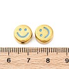 304 Stainless Steel Enamel Beads STAS-B085-08G-03-3
