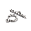 Non-Tarnish 304 Stainless Steel Ring Toggle Clasps STAS-A092-09D-P-2