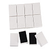 Litchi Textured Paper Jewelry Ring Earrings Storage Boxes CON-TAC0001-22B-3