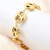 304 Stainless Steel Link Bracelets for Women LS-BJEW-P354-05G-3
