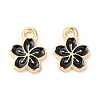 Alloy Enamel Charms ENAM-C005-34G-01-2