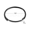 Fashion Engraved Brass Inspirational Bangle JB247D-2