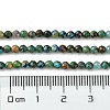 Natural Chrysocolla Beads Strands G-Z034-A03-02-5