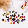 Luster Pearlized Glass Pearl Beads HY-X006-8mm-09-3
