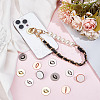 12Pcs 4 Colors Zinc Alloy Hook Hanger AJEW-DR0002-13-4