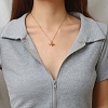 Stainless Steel Cable Chain Baby Elephant Pendant Necklaces PW-WG99660-01-4