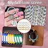 100Pcs Brass Split Rings FIND-HY0005-04A-5