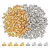 200Pcs 2 Colors CCB Plastic Tube Bails CCB-DC0001-11-1