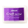 Plastic Craft Finger Ink Pad Stamps AJEW-H155-20D-1