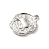 304 Stainless Steel Pendants STAS-B074-08P-03-2