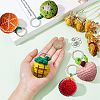 DIY Fruit Theme Keychain Making Kit DIY-FG0002-98-3