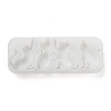 Cat Shape Pendant DIY Silhouette Silicone Mold LS-DIY-K067-02C-3