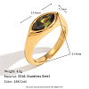 316L Stainless Steel with Cubic Zirconia Finger Rings FS-WGB17C9-12-2