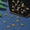 Brass Spring Ring Clasps KK-FS0001-50G-8
