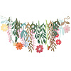 Paper Flower Hanging Banners DIY-WH20049-35-1