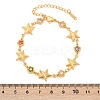 304 Stainless Steel Link  Bracelets for Women BJEW-U026-02B-G-3