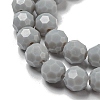 Opaque Glass Beads Stands EGLA-A035-P6mm-D22-4